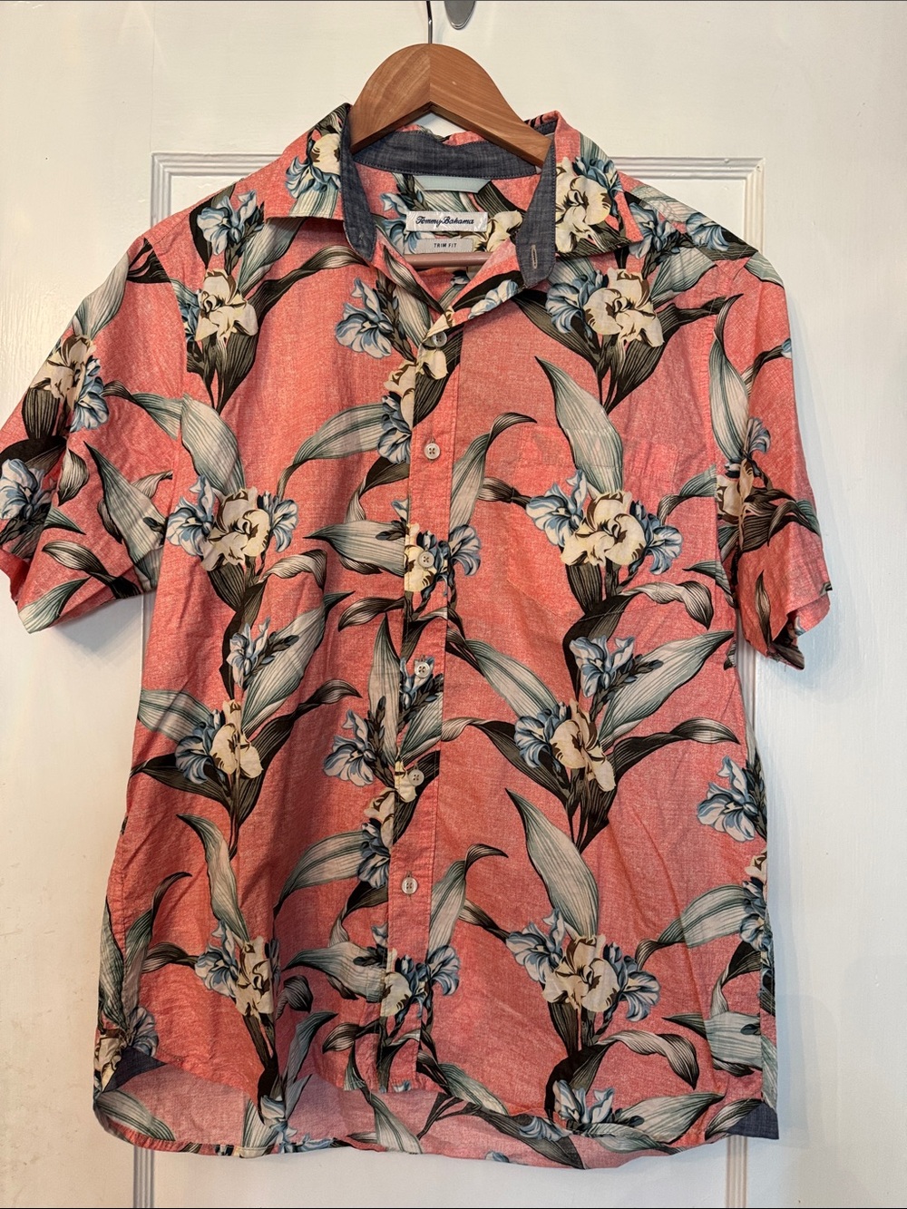 Tommy Bahama Coral Floral Short-Sleeve Button-Down Shirt